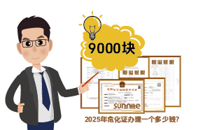 2025年?；C辦理一個(gè)多少錢(qián)？